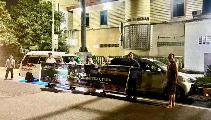 POGI Sumut Tembus Kawasan Bencana Sumut, Aceh Dan Sumbar