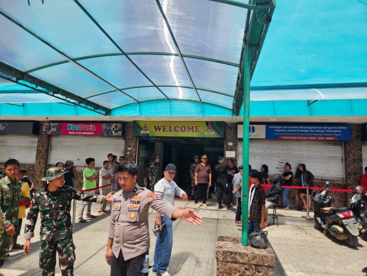 Pasca Penjarahan, Aparat Gabungan Perketat Pusat Perbelanjaan Di Sibolga