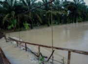 Jembatan Gantung Kandangan Nyaris Putus