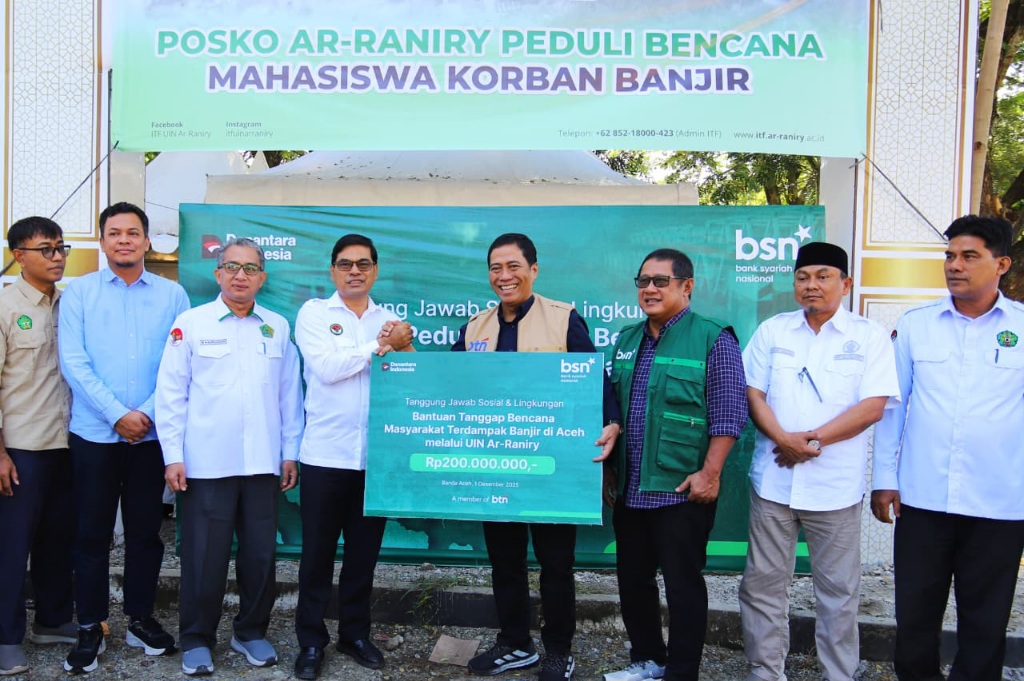 UIN Ar-Raniry Liburkan Kuliah, Rektor Desak Pemerintah Naikkan Status Bencana Aceh Jadi Nasional