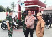 Camat Peukan Baro Pantau Distribusi BBM Pascabanjir