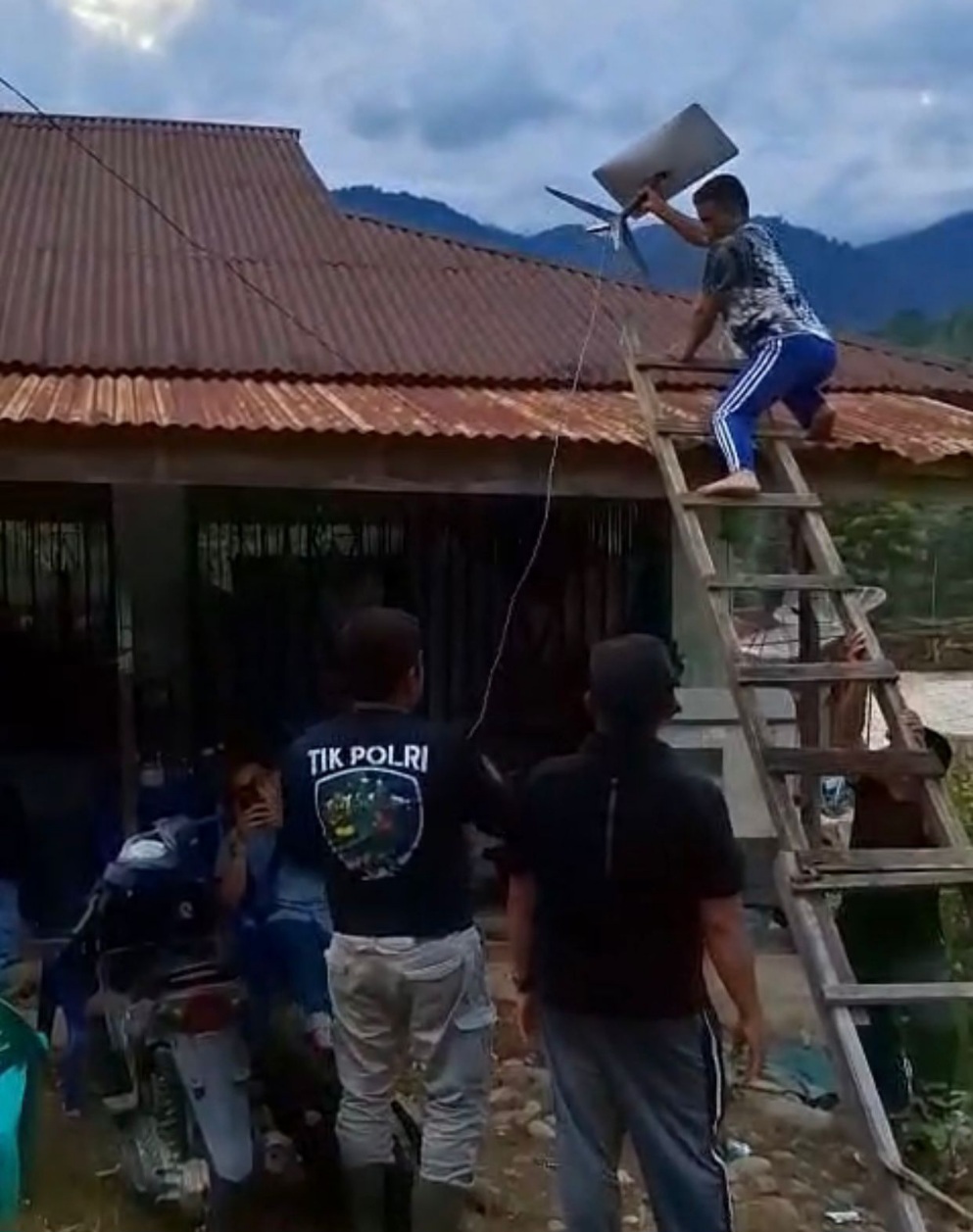 Polres Aceh Tenggara Siapkan Starlink Atasi Terputusnya Jaringan Internet