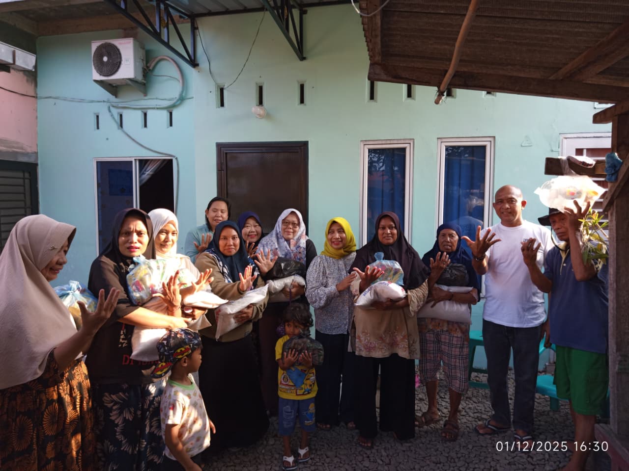 Gerak Cepat H.Jasa Wardani Ginting Bantu Korban Banjir
