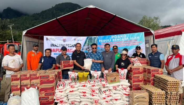 INALUM Salurkan Bantuan Bencana Alam Sumut