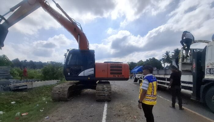 BPJN Aceh Tangani Jembatan Darurat Teupi Mane Juli