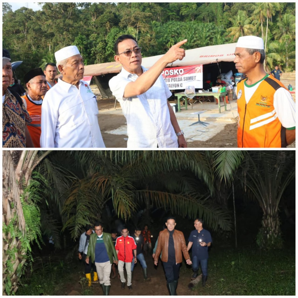 Marudan Marlasniari, Siang Malam Bupati Tapsel Gus Irawan Datangi Korban Bencana