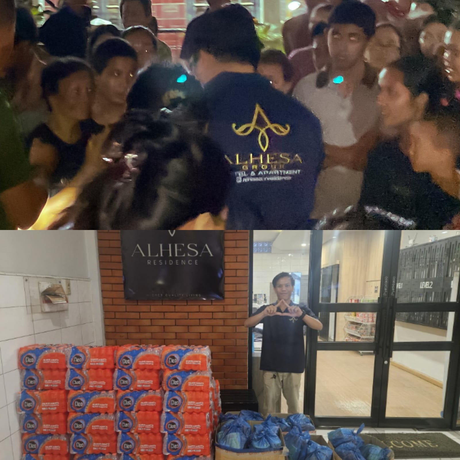 Alhesa Residence Hotel & Apartments Salurkan Bantuan Untuk Warga Terdampak Banjir