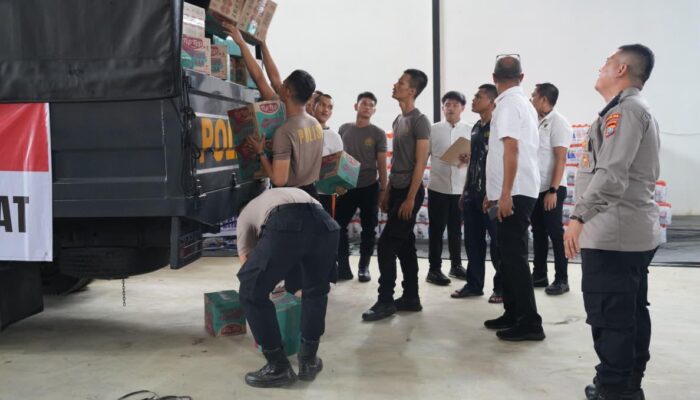 Polda Sumut Kirim Bantuan Ke Aceh Tamiang