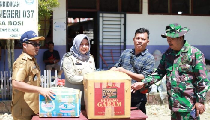 Wabup Cek Bantuan BNPB Untuk Korban Bencana Madina