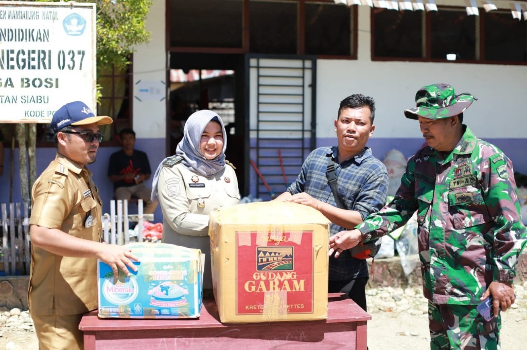 Wabup Cek Bantuan BNPB Untuk Korban Bencana Madina