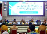 Kolaborasi Dengan BNPB, Bupati Langkat Evaluasi Pelaksanaan Tanggap Darurat Penanganan Banjir