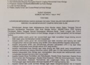 Wali Kota Sibolga Terbitkan Surat Edaran Larangan Penimbunan Dan Kenaikan Harga Barang Selama Tanggap Darurat Bencana