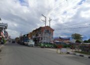 Antrean Panjang Di SPBU Pangururan, Sat Lantas Polres Samosir Berlakukan Satu Jalur