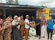 SMAN 1 Kutacane Bantu Korban Banjir Agara