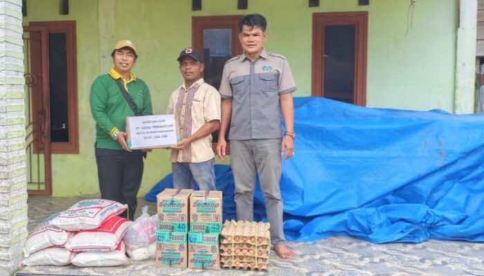 PT APL Kebun Lae Langge Bantu Warga Terdampak Banjir