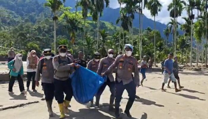 Polres Agara Temukan Jenazah Pria Tanpa Identitas Di Sungai Alas