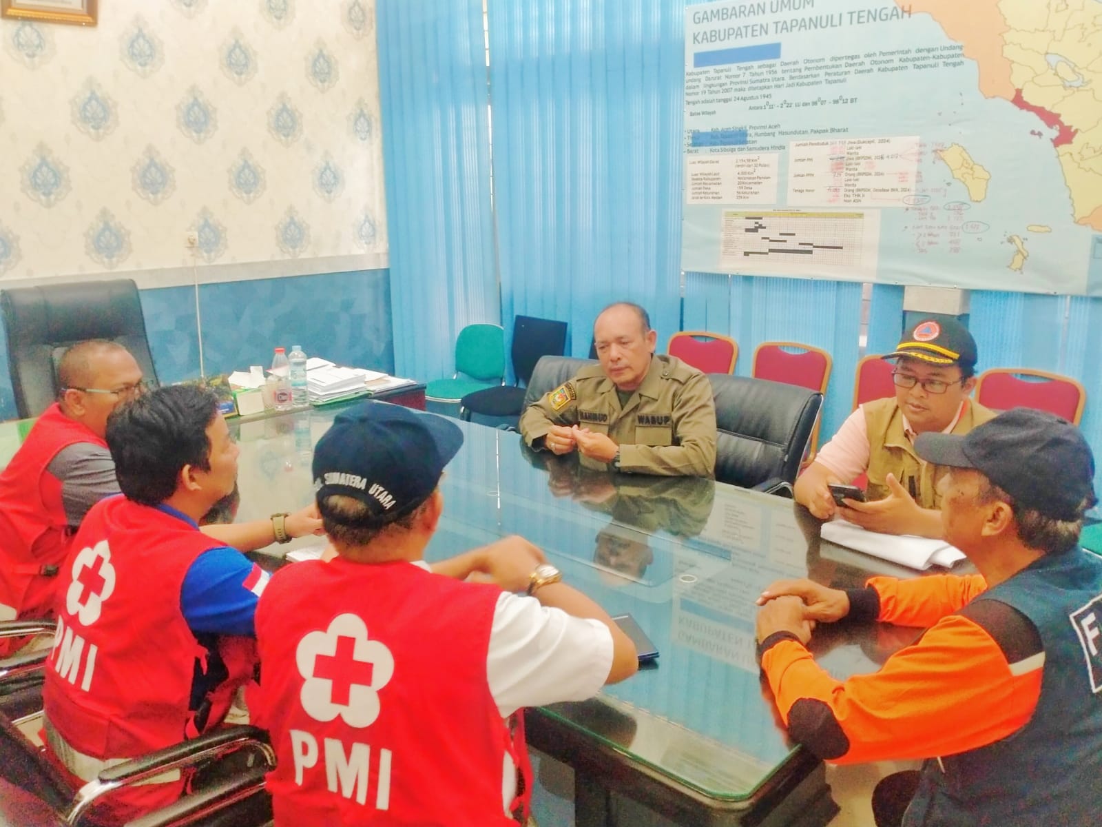 PMI Sumut Perkuat Koordinasi Penanggulangan Bencana