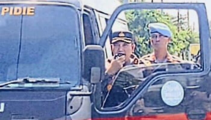 Kapolres Redam Gejolak Panic Buying BBM di Pidie