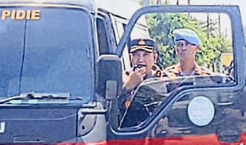 Kapolres Redam Gejolak Panic Buying BBM di Pidie