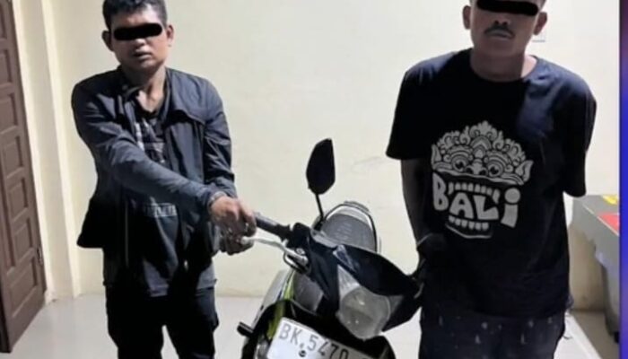 Gercap, Dua Pelaku Ranmor Disergap Polisi