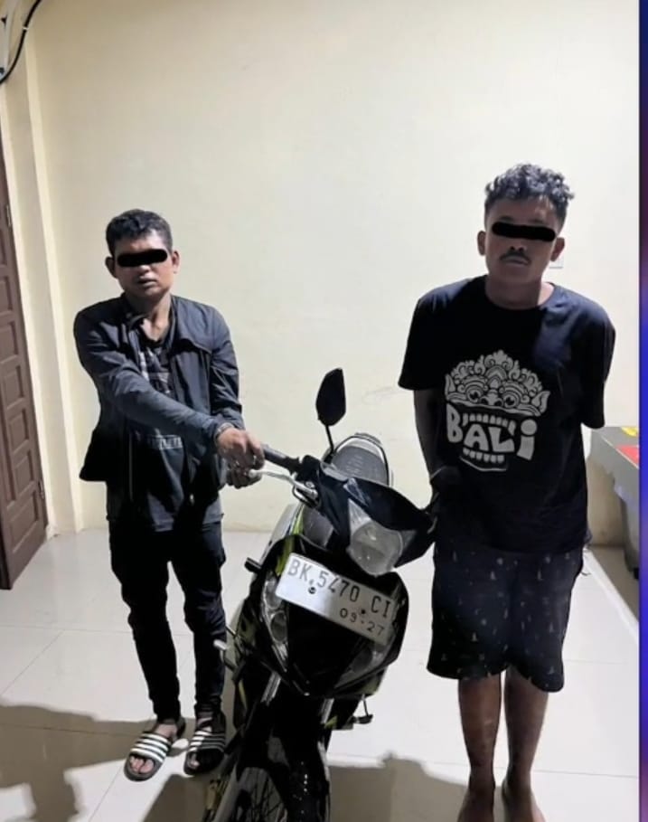Gercap, Dua Pelaku Ranmor Disergap Polisi