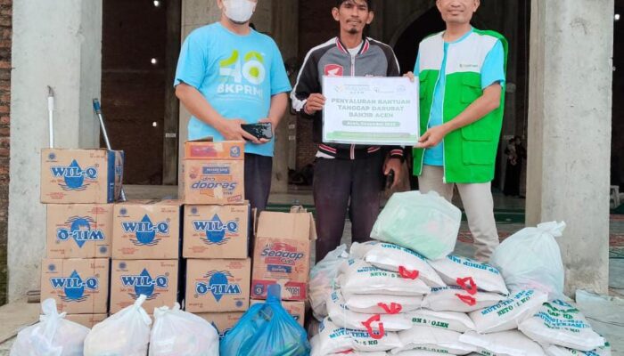 BKPRMI Mulai Salurkan Bantuan Ke Pengungsi Pedalaman