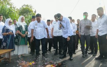 Jalan Penghubung Pagar Merbau, Beringin Dan Pantai Labu Diresmikan
