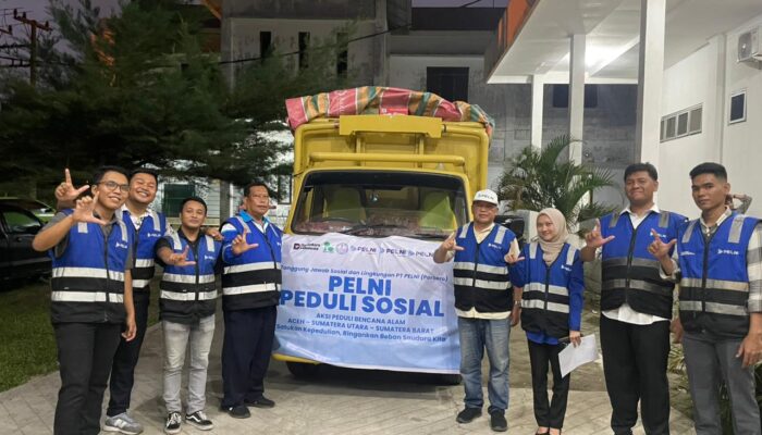 PELNI Salurkan Bantuan Darurat Untuk Korban Banjir Sumatera Utara