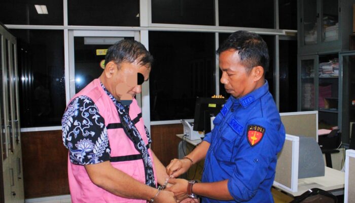 Mantan Kadisdik Tebingtinggi Ditahan Penyidik Kejati Sumut Terkait Dugaan Korupsi Pengadaan Smartboard