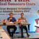 Kepala Otoritas Jasa Keuangan (OJK) Provinsi Sumut, Khoirul Muttaqien, dalam paparan perkembangan industri keuangan kepada awak media, Kamis (4/12/2025).
