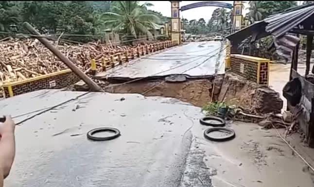 Kerugian Infrastruktur Akibat Banjir Rp1,1 Triliun