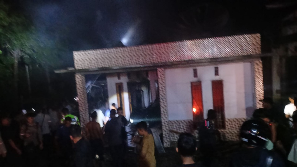 Rumah Warga Abdya Terbakar, Satu Meninggal
