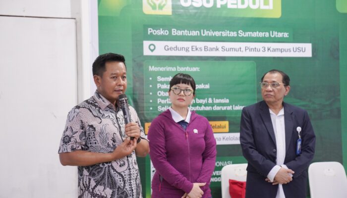 Kemendiktisaintek Apresiasi Posko USU Peduli, Siapkan Dukungan Pendanaan Hingga Rp50 Miliar