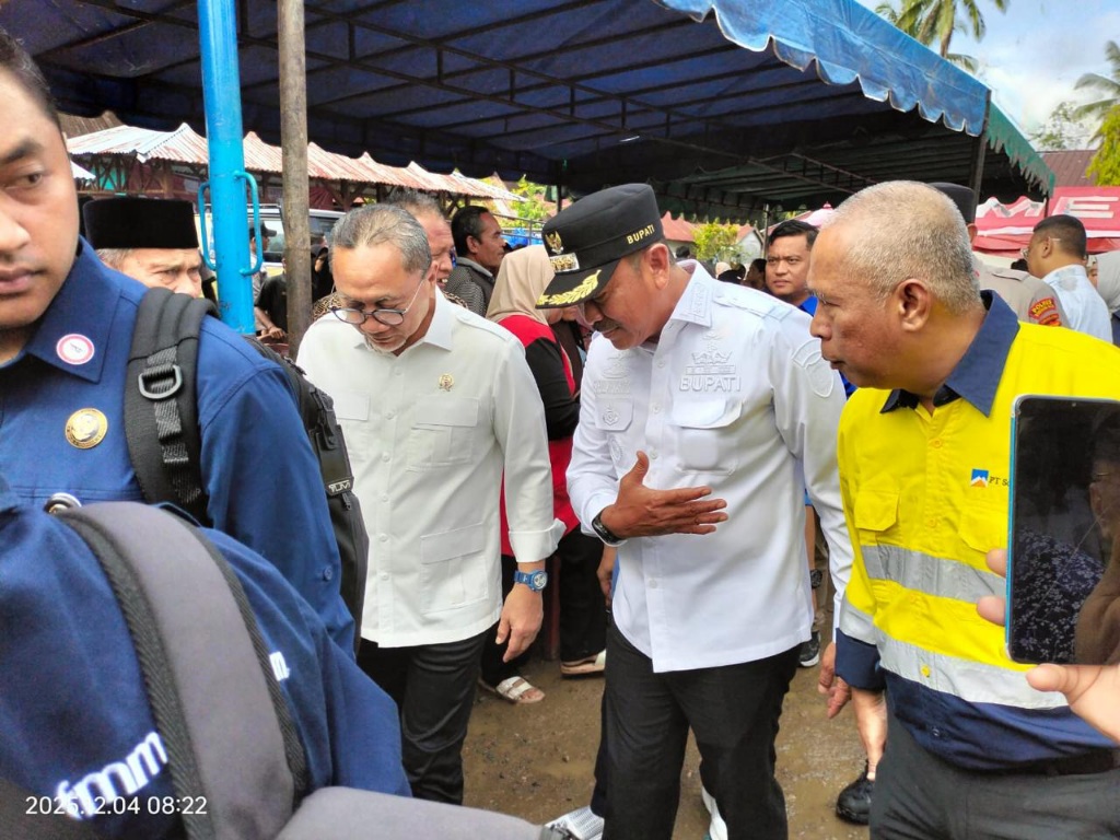 Saipullah Gandeng PT Sorikmas Mining Pulihkan Desa Muara Batang Angkola