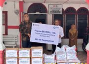 BRI BO Tanjungbalai Serahkan Bantuan TJSL Peduli Ke PMI Untuk Korban Banjir