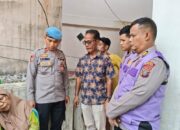 Polres Sibolga Berikan Trauma Healing Kepada Korban Bencana