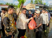 Deputi BGN Bersama Wabup Sergai Tinjau Penyaluran 1300 Makanan