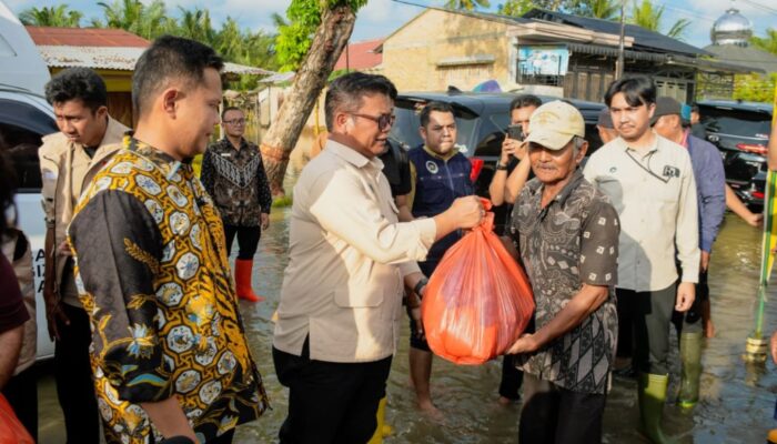 Deputi BGN Bersama Wabup Sergai Tinjau Penyaluran 1300 Makanan