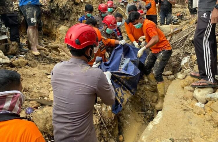 H+10 Pencarian Korban Bencana Di Kota Sibolga, 53 Meninggal, 2 Orang Hilang