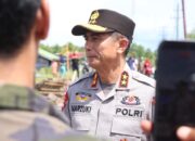 Kapolda Aceh Dampingi Wapres Kunjungi Korban Banjir Aceh Singkil