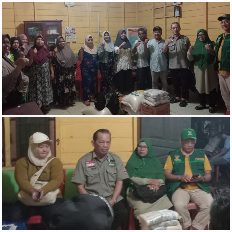 Sinergi YHHP, UPT Samsat Dan BAZNAS Bantu Korban Bencana Di Tapsel