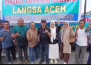 Tokoh Muda Langsa Erizal, SE Salurkan Bantuan Korban Banjir Dan Longsor