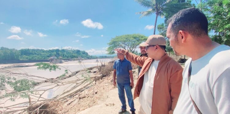 Kementerian PU Mulai Bangun Jembatan Bailey Di Jalinsum Kutablang, HRD: ini Terus Dikerjakan