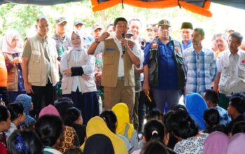 Kepala BNPB Turun Ke Langkat Pastikan Penanganan Pasca Banjir Dengan Cepat