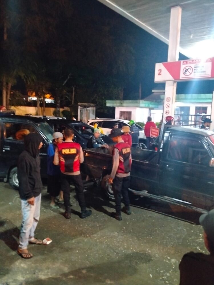 Ditsamampta Poldasu Siap Amankan Pengisian BBM Di SPBU