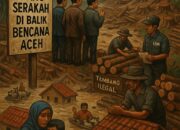 Mereka Yang Serakah Di Balik Bencana Aceh