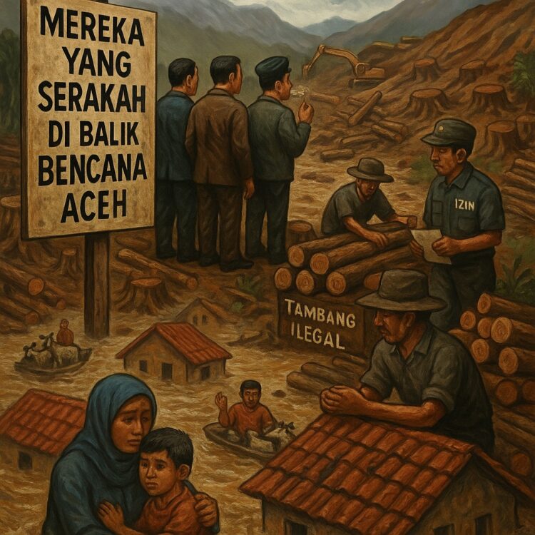 Mereka Yang Serakah Di Balik Bencana Aceh