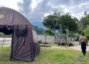 Polres Aceh Tenggara Dirikan Pos Tenda Di Desa Simpur