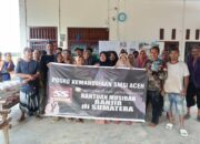 SMSI Aceh Dan Spesial Sambal Yogyakarta Kirim Beras Ke Bireuen