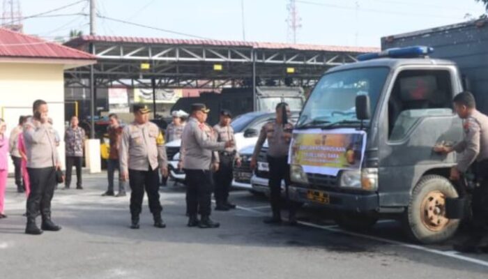 Polres Batubara Salurkan Bantuan Ke Taput